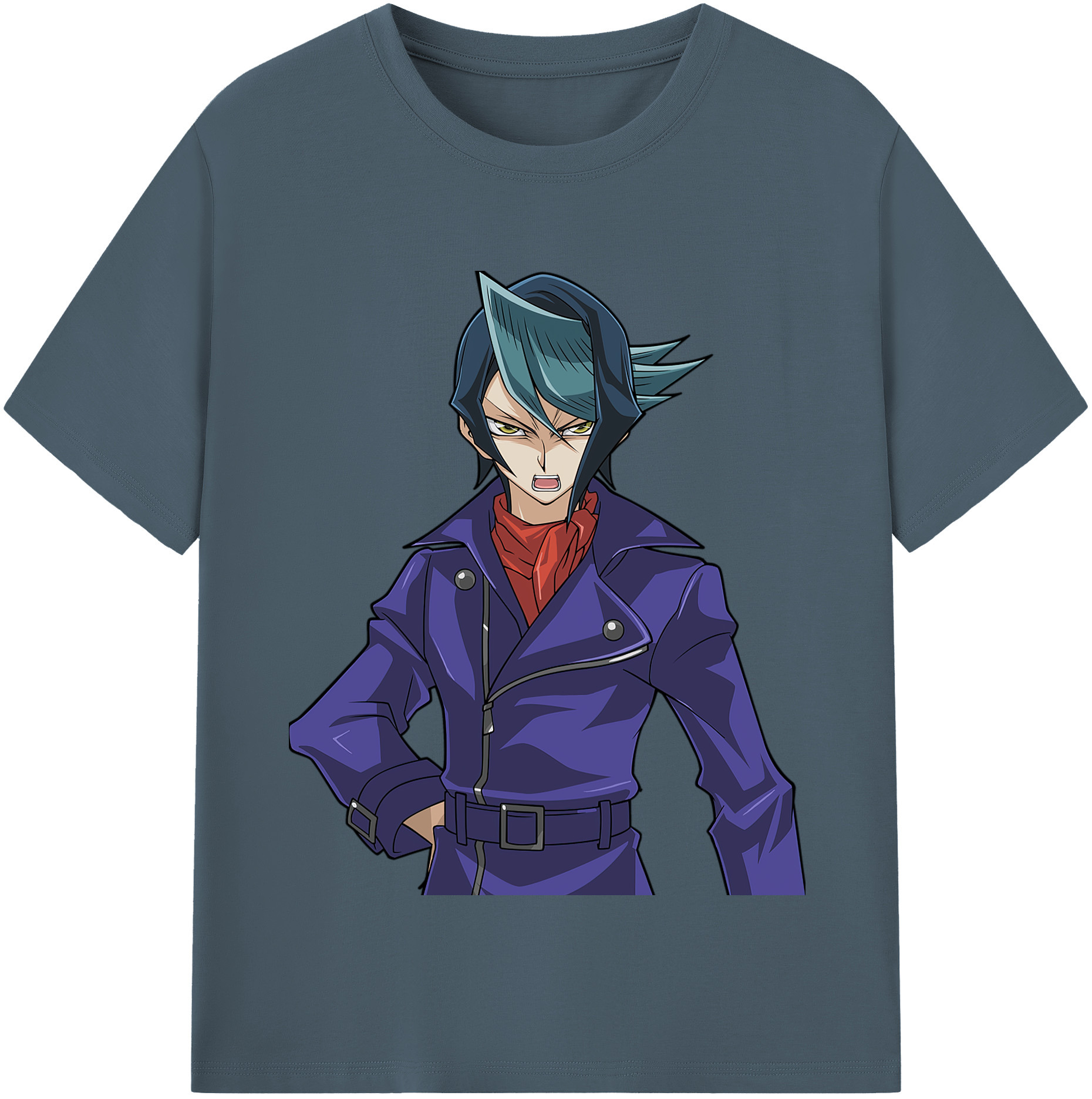 （画像用） 遊☆戯☆王 Yu-Gi-Oh! 綿100％半袖Tシャツ（フロントプリント）